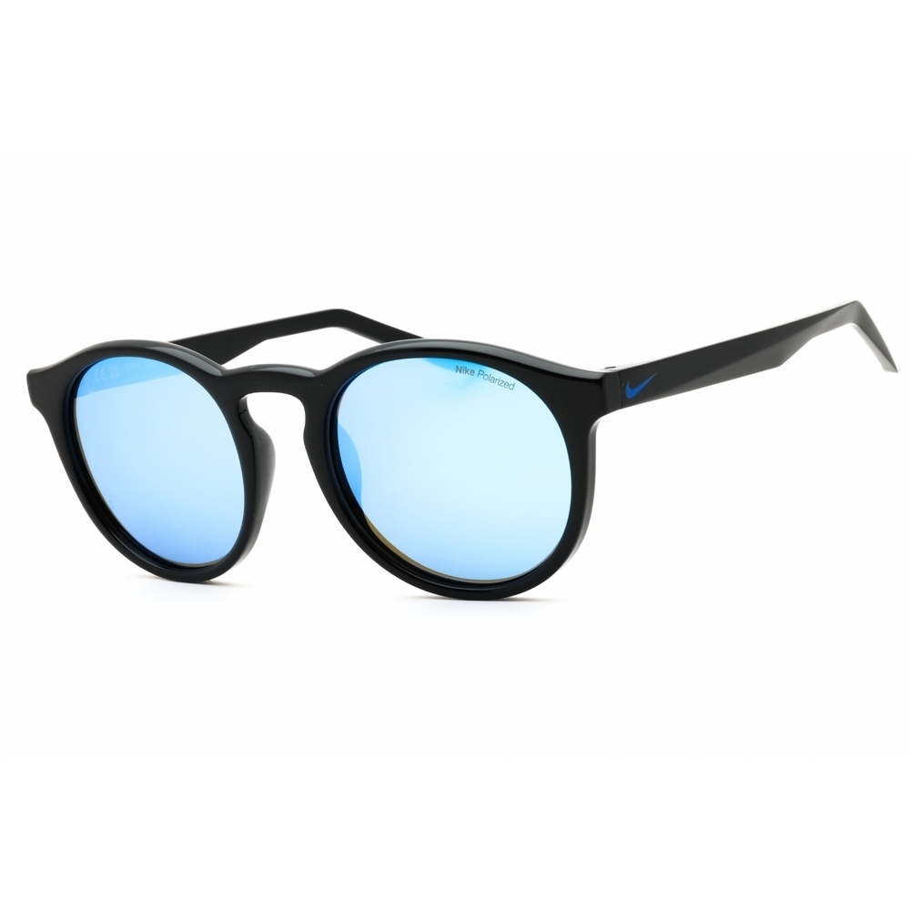 NWT Nike SWERVE P FD1850 Black Round 51mm Sunglasses
